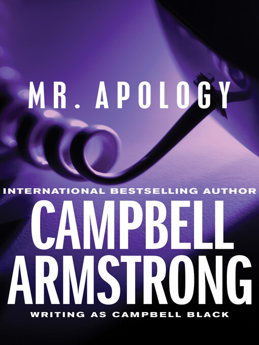 Cover image for Mr. Apology